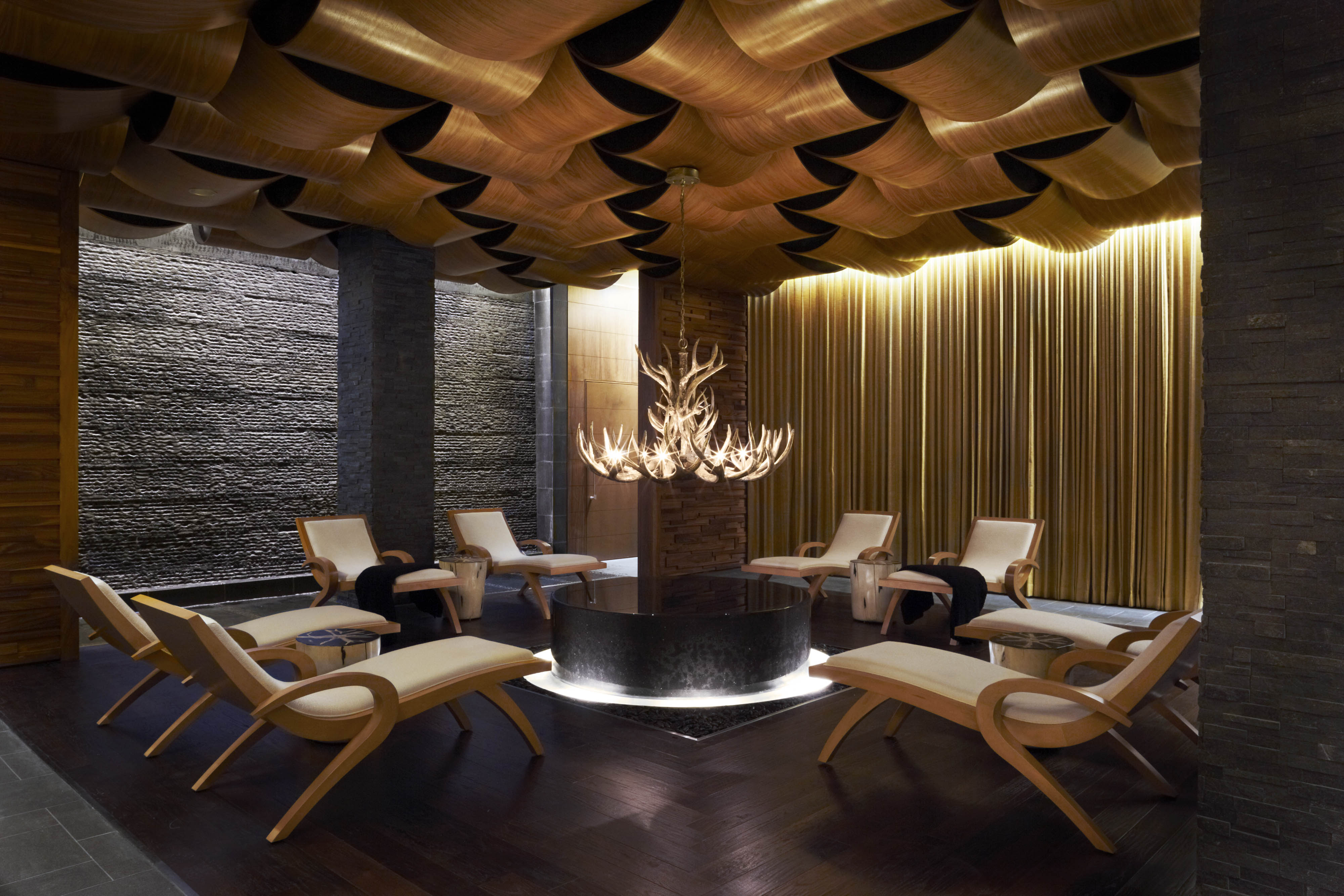 Spa relaxation lounge