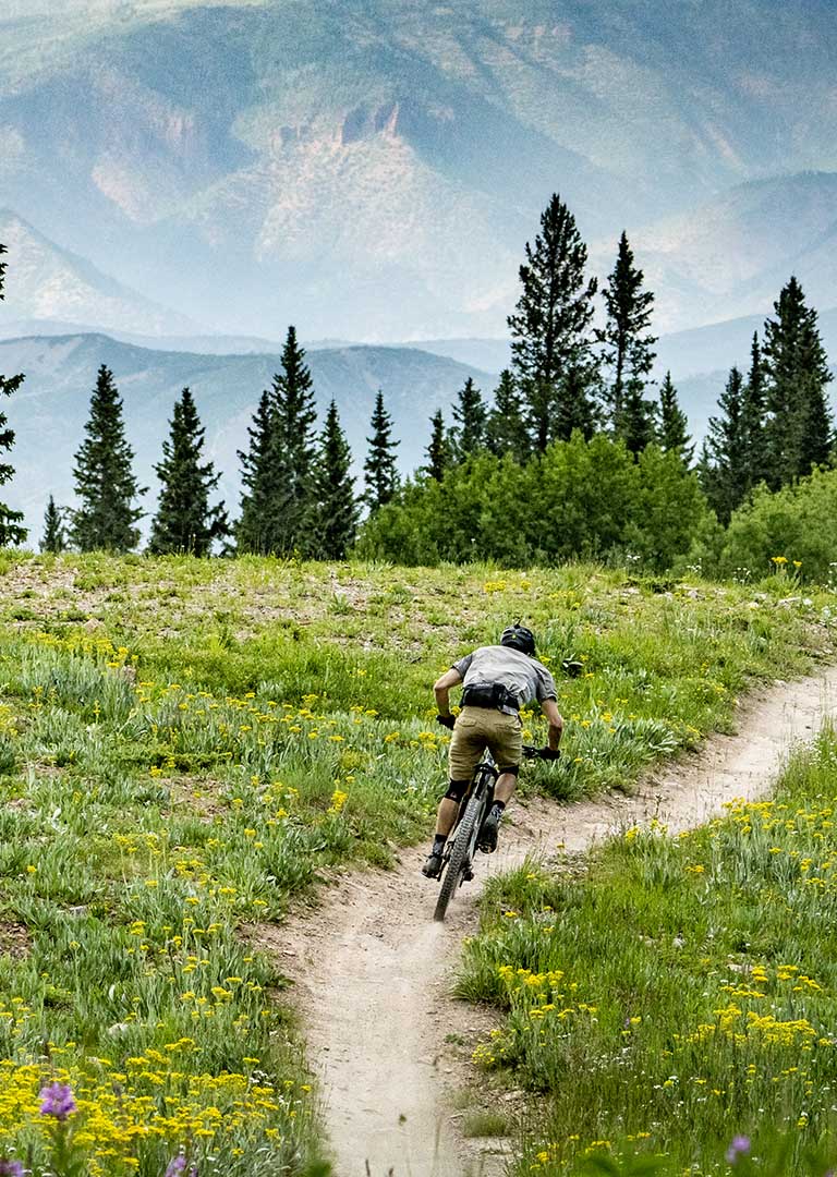 Biking in Summer Snowmass Village, CO