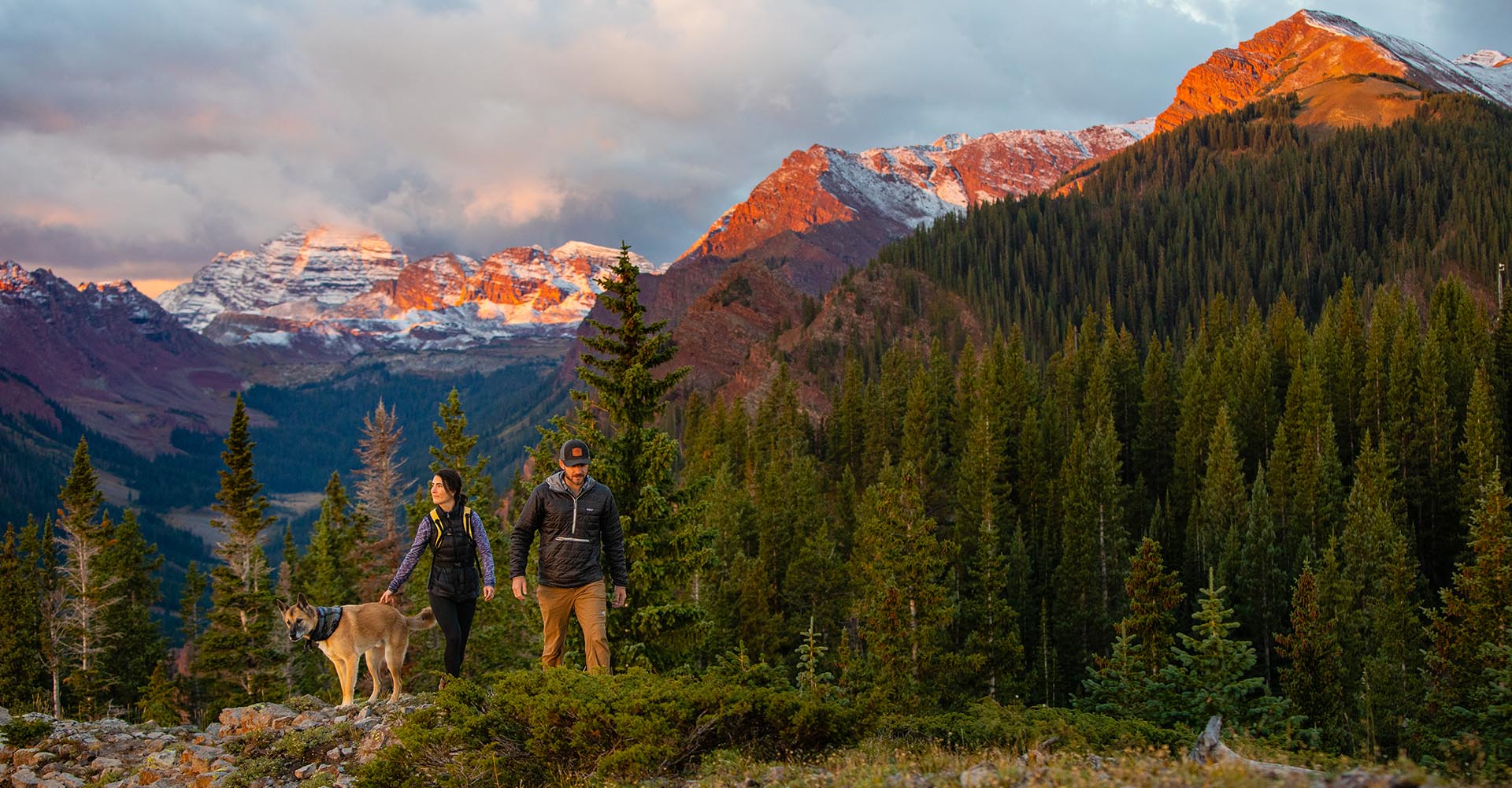 Hikers on Elk Camp in Snowmass