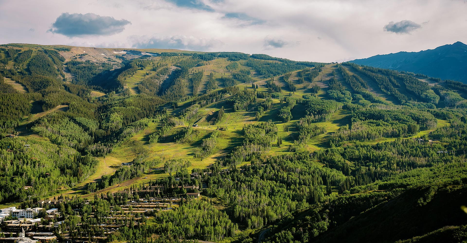 Snowmass in the summer.