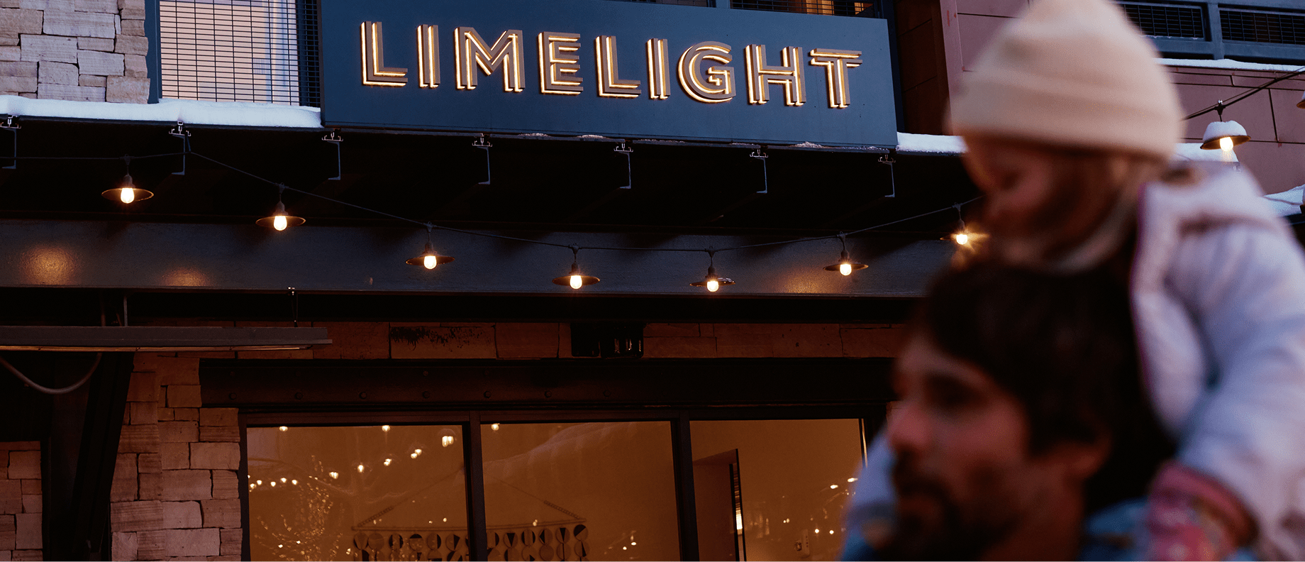 Father daughter duo at Limelight Snowmass