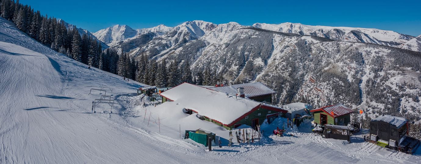 Cloud Nine winter wedding in Aspen Colorado