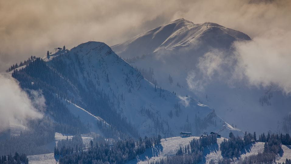 Powder Day in Aspen, Colorado