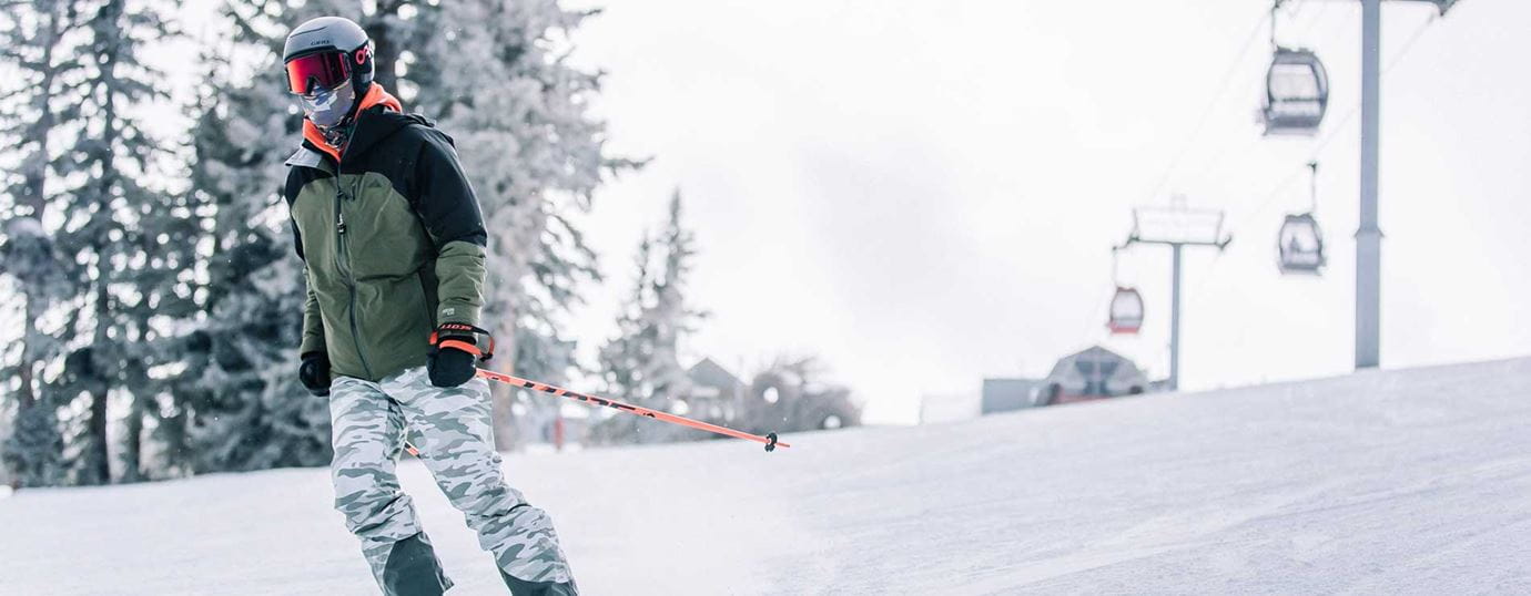 First time skier at Aspen Mountain