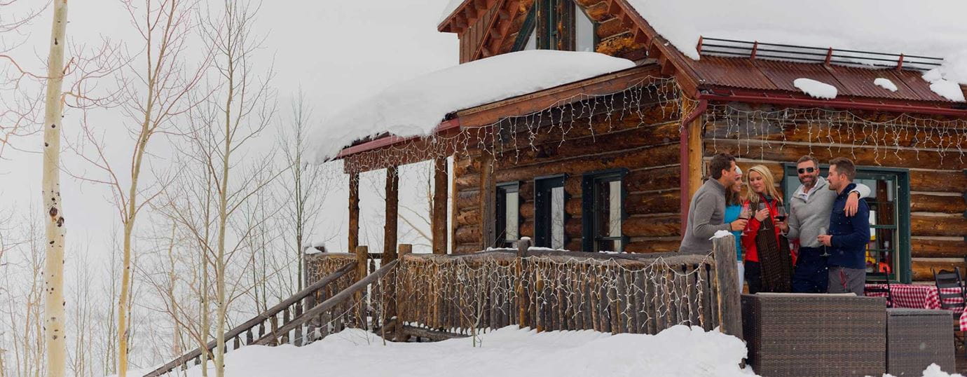 Snowshoe Dinners at Lynn Britt Cabin
