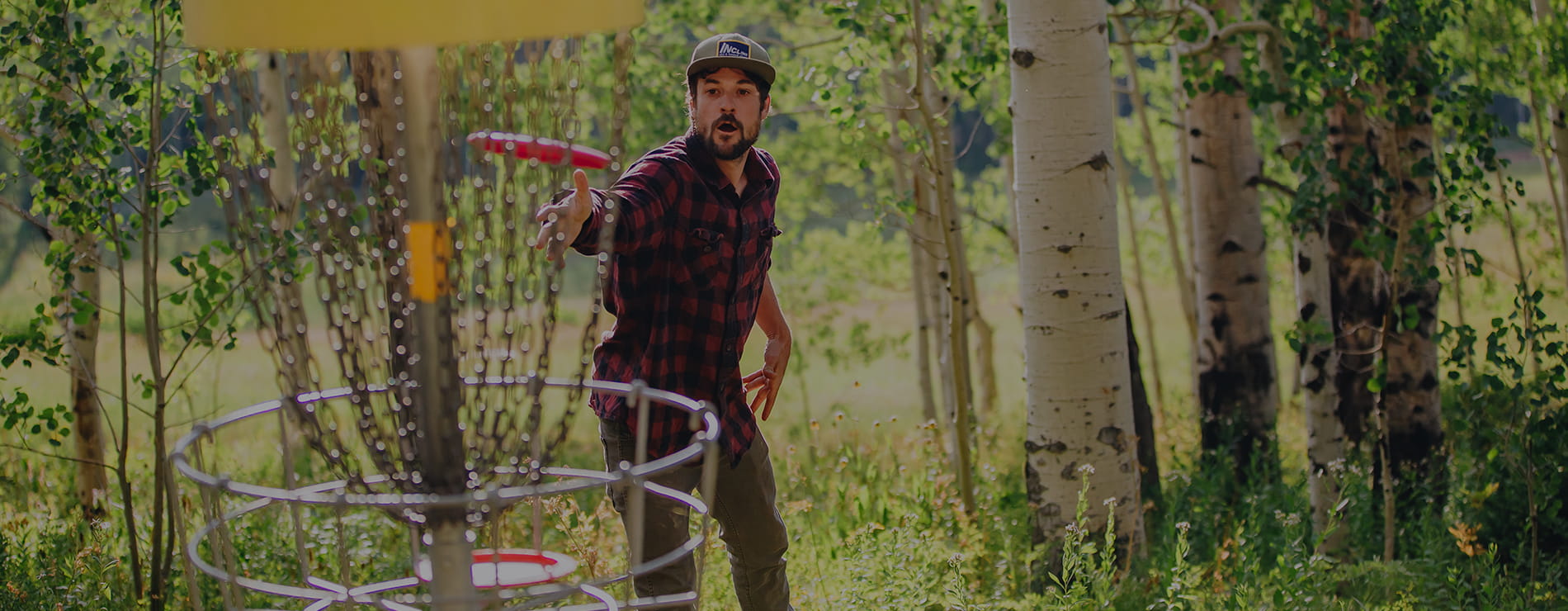 Aerial Approach Disc Golf at Aspen Snowmass
