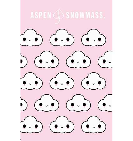 FriendsWithMe - Aspen Snowmass 2020-21 Lift Ticket Art