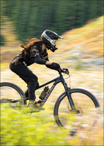 Girl riding SBP 